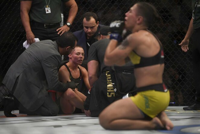 Jessica Andrade prieš Rose Namajunas | Scanpix nuotr.