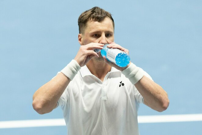 Ričardas Berankis prieš Sabą Purtseladzę | Sauliaus Čirbos nuotr.