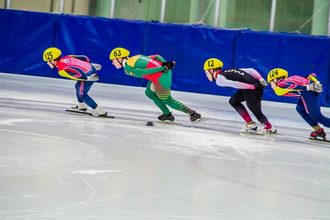 Greitojo čiuožimo trumpuoju taku varžybos Elektrėnuose | Renato Mizero nuotr.
