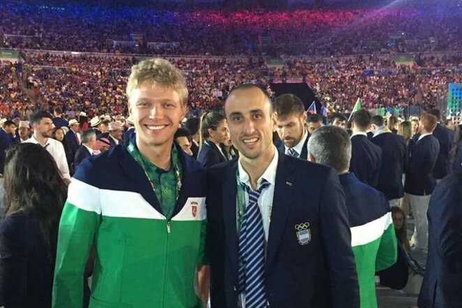 Kuzminskas ir Ginobili | Organizatorių nuotr.