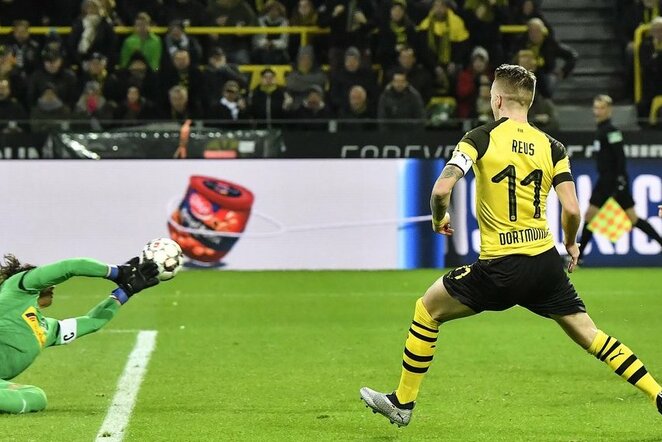 Dortmundo „Borussia“ – Menchengladbacho „Borussia“ rungtynių akimirka  | Scanpix nuotr.