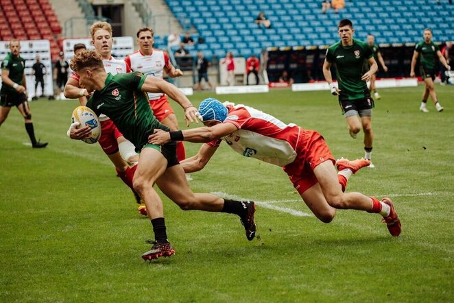 Rungtynių akimirka („Rugby Europe“ nuotr.) | Organizatorių nuotr.