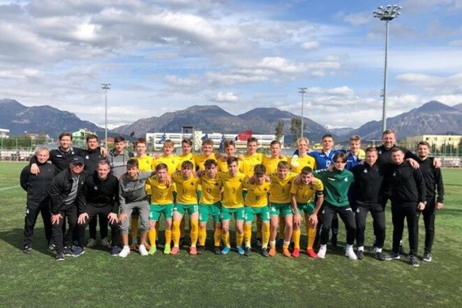 Lietuvos U-17 rinktinė | LFF nuotr.