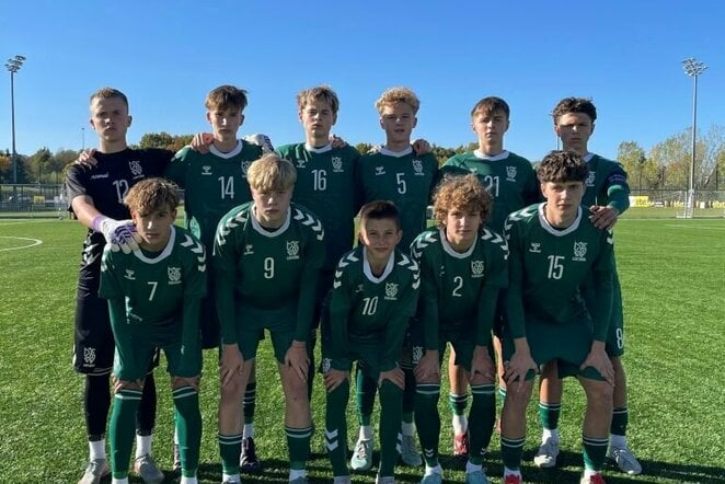 Lietuvos U-15 futbolo rinktinė | lff.lt nuotr.