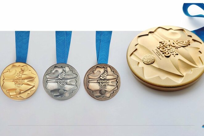 Europos žaidynių medaliai | Organizatorių nuotr.