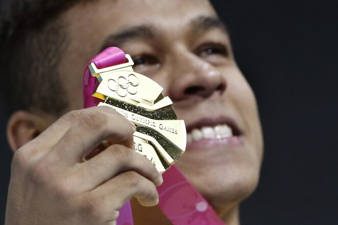 Nandzingo jaunimo olimpiados medalis | REUTERS/Scanpix nuotr.