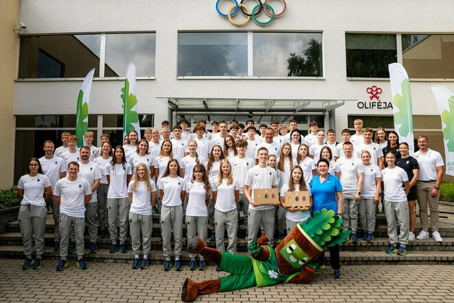Lietuvos sportininkai išlydėti į Europos jaunimo vasaros olimpinį festivalį | R.Snarskio nuotr.