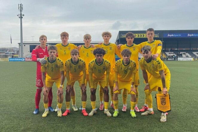 Lietuvos U-17 futbolo rinktinė | lff.lt nuotr.