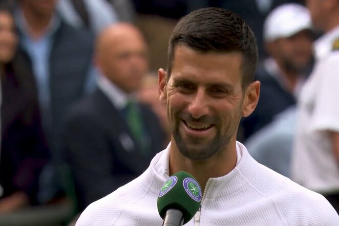 Novakas Djokovičius | „Stop“ kadras