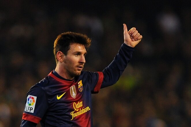 Lionelis Messi - dar vieno rekordo savininkas | AFP/Scanpix nuotr.