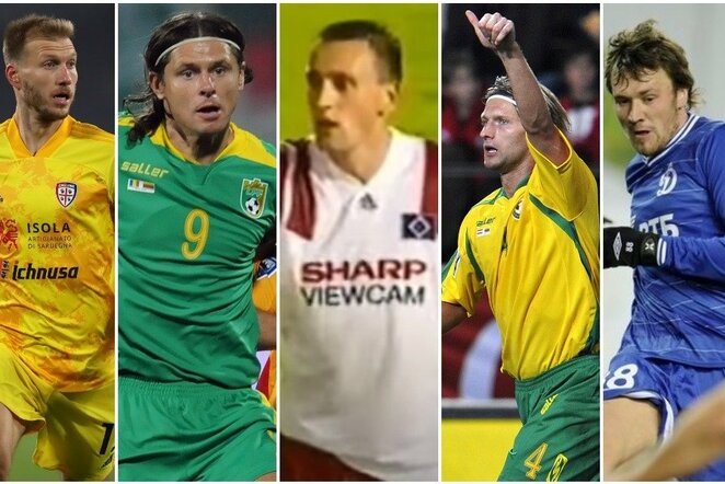 Baltijos šalių futbolo žvaigždės | „Scanpix“ ir instagram.com nuotr.