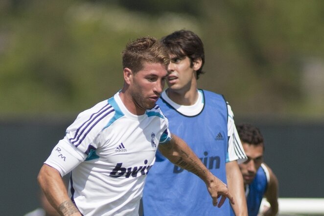 Sergio Ramosas ir Kaka | EFE/Scanpix nuotr.