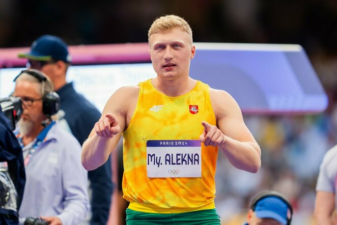 Olimpinis vyrų disko metimo finalas | Kipro Štreimikio/LTOK nuotr.