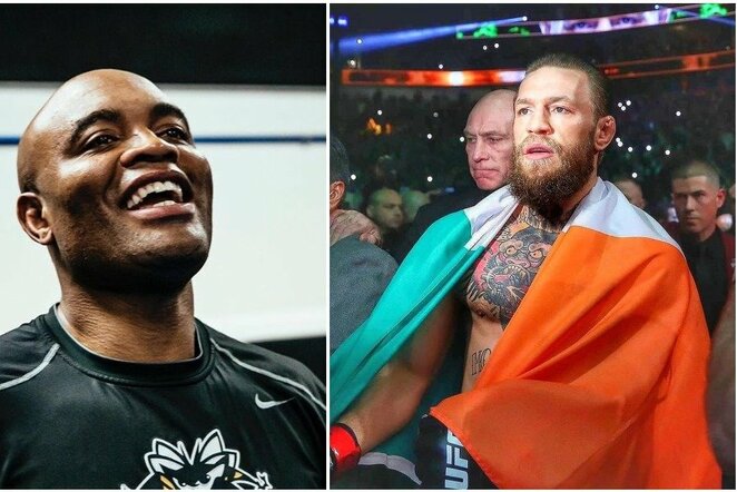Andersonas Silva ir Conoras McGregoras | Instagram.com nuotr