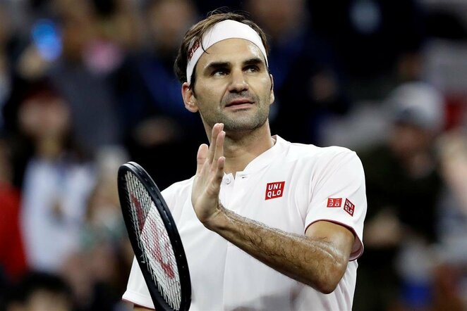 Rogeris Federeris prieš Kei Nishikori | Scanpix nuotr.