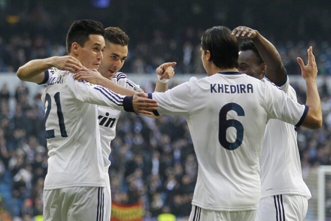Madrido „Real“ futbolininkai | AP/Scanpix nuotr.