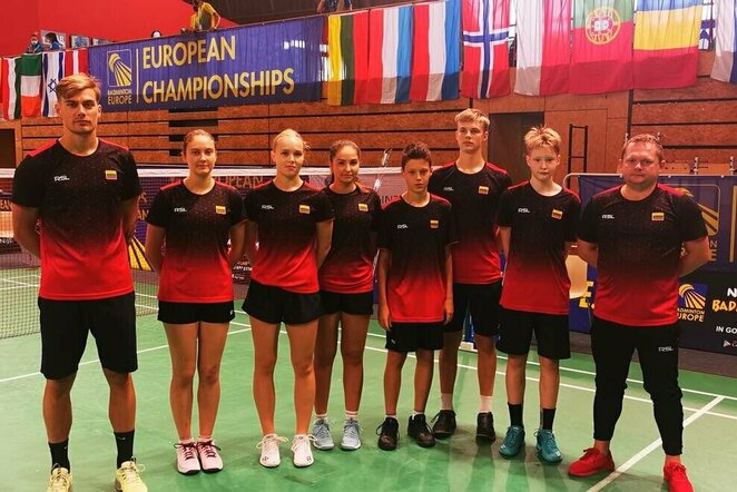 Lietuvos jaunių badmintono rinktinė | Organizatorių nuotr.