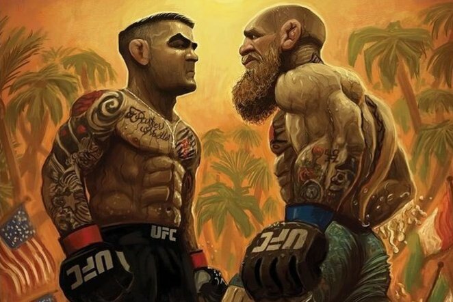D.Poirier ir C.McGregoras | Instagram.com nuotr