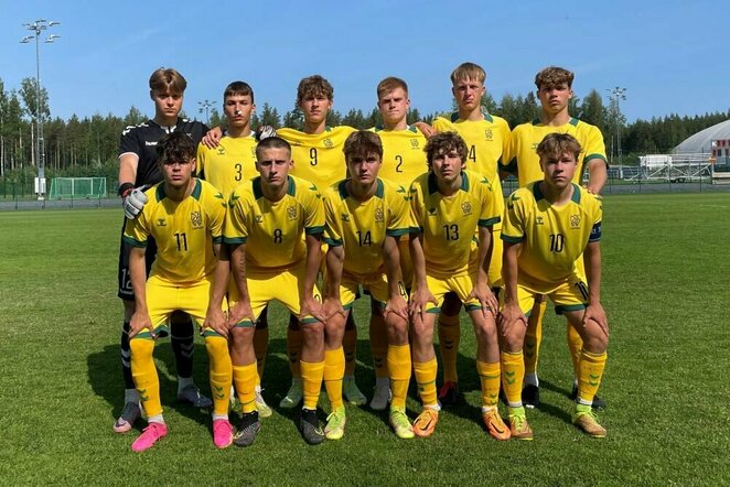 Lietuvos U-19 futbolo rinktinė | LFF nuotr.