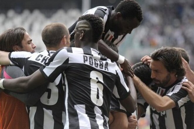 „Juventus“ džiaugasi mačo įvarčiu | Reuters/Scanpix nuotr.
