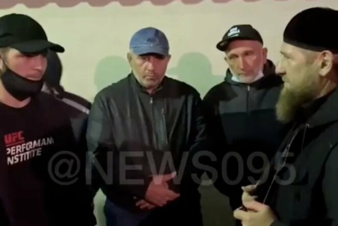 Chabibas Nurmagomedovas ir Ramzanas Kadyrovas | „Stop“ kadras