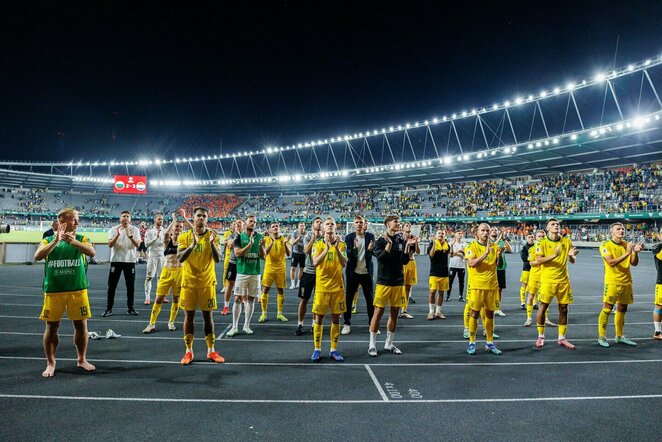 Lietuva – Nyderlandai rungtynių akimirka | Eriko Ovčarenko / BNS foto nuotr.