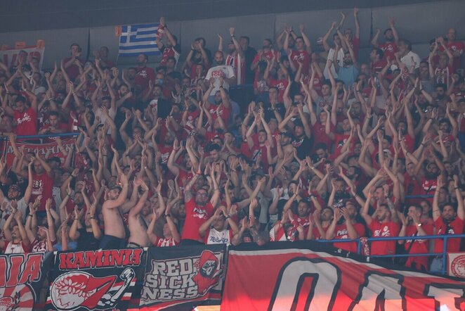 „Olympiacos“ fanai | Scanpix nuotr.