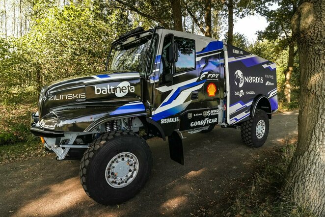 Vaidotas Žala 2026-ųjų metų Dakare startuos su visiškai nauju sunkvežimiu | Organizatorių nuotr.