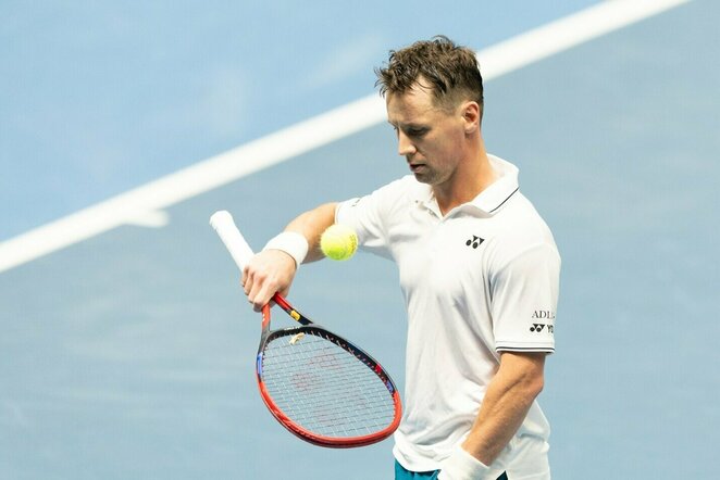 Ričardas Berankis prieš Zurą Tkemaladzę | Sauliaus Čirbos nuotr.