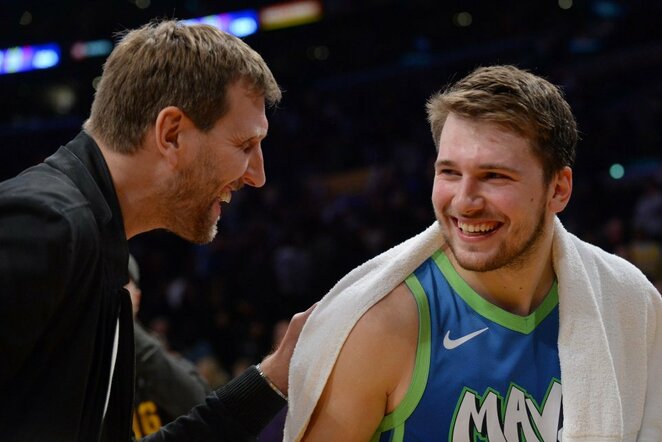Nowitzki ir Dončičius | Scanpix nuotr.