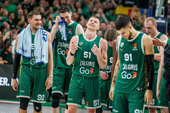 „Žalgiris“ – „Panathinaikos“ rungtynių akimirka | Eriko Ovčarenko / BNS foto nuotr.