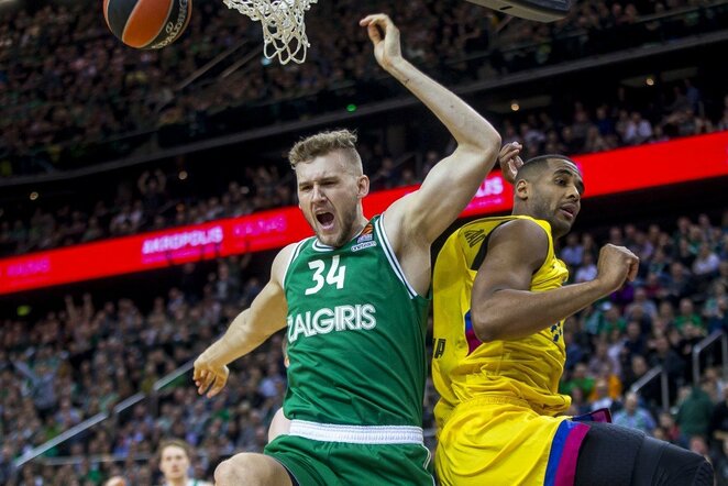 „Žalgirio“ ir „Barcelonos“ rungtynės | Roko Lukoševičiaus/BNS Foto nuotr.