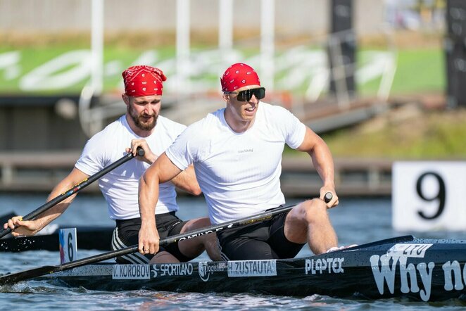 Henrikas Žustautas ir Vadimas Korobovas (canoe.lt nuotr.) | Organizatorių nuotr.