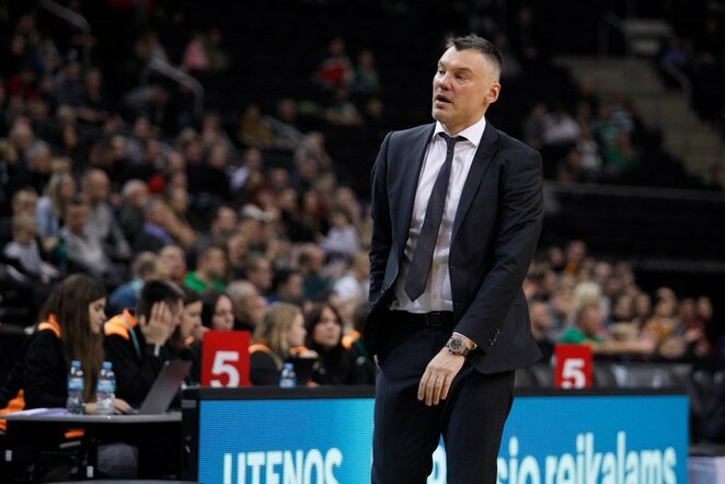 Šarūnas Jasikevičius | Eriko Ovčarenko / BNS foto nuotr.