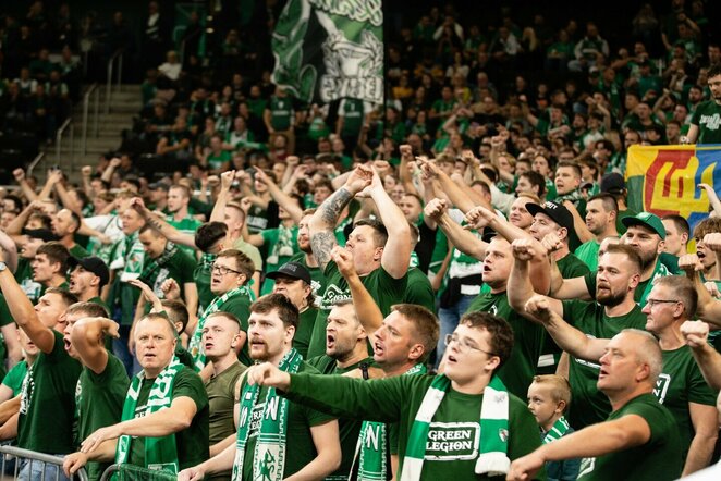 „Žalgirio“ sirgaliai | Teodoro Biliūno / BNS foto nuotr.