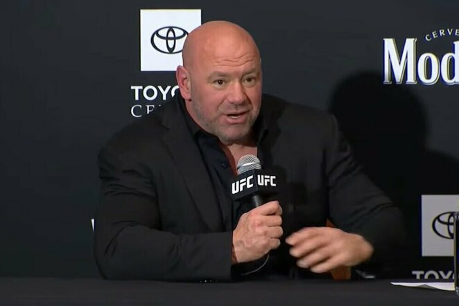 Dana White'as | Youtube.com nuotr.