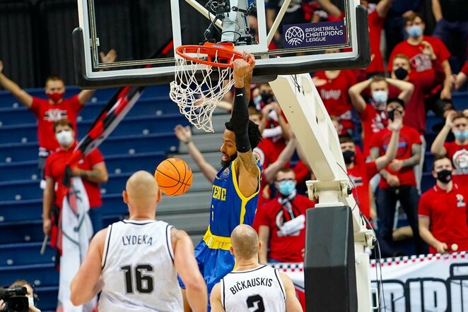 „Rytas“ – „Peristeri“ rungtynių akimirka | Sportas.lt/Tito Pacausko nuotr.