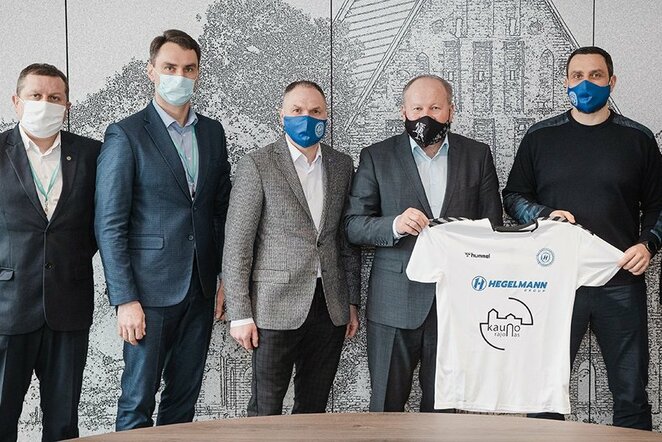 „Hegelmann Litauen“ vadovai su Kauno rajono savivaldybės valdžia | Organizatorių nuotr.