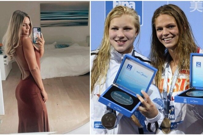 Julija Jefimova ir Rūta Meilutytė | Scanpix nuotr.