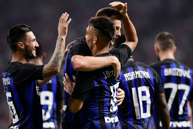  „Atletico“ – „Inter“ rungtynių akimirka  | Scanpix nuotr.