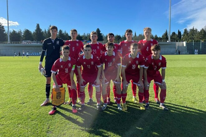 Lietuvos U-17 rinktinė | lff.lt nuotr.