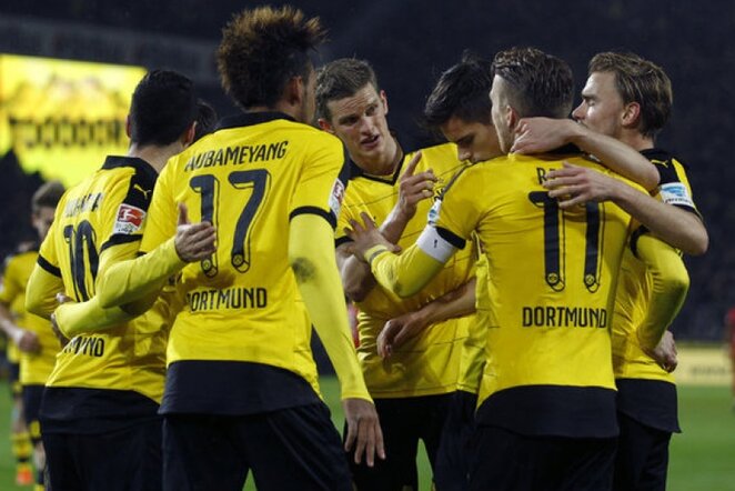 „Borussia“ futbolininkų triumfas | Reuters/Scanpix nuotr.