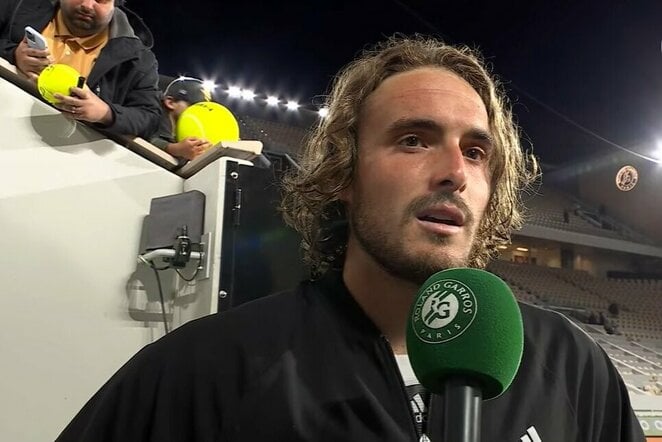 Stefanos Tsitsipas | „Stop“ kadras