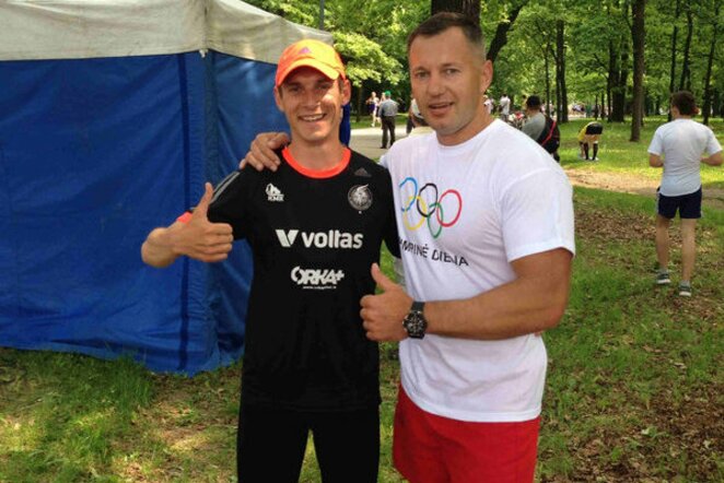 Remigijus Kančys ir Giedrius Bielskus | Organizatorių nuotr.
