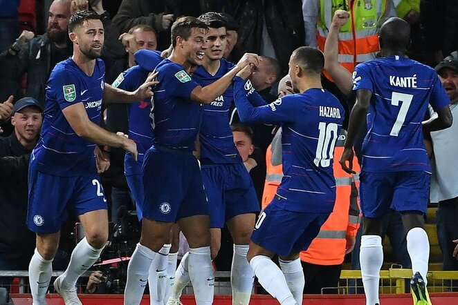 Anglijos „Carabao“ taurė: „Liverpool“ - Londono „Chelsea“ (2018.09.26) | Scanpix nuotr.