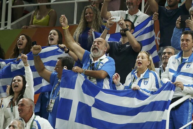 Graikijos fanai | Scanpix nuotr.