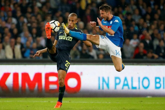 Italijos „Serie A“: „Napoli“ - Milano „Inter“ (2017.10.21) | Scanpix nuotr.
