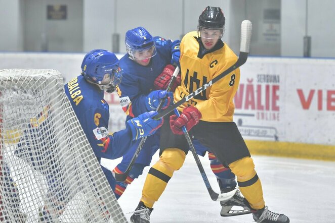 Lietuvių ir ispanų rungtynės | hockey.lt nuotr.