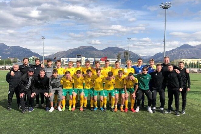 Lietuvos U-17 rinktinė | lff.lt nuotr.