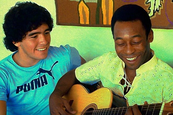 Diego Maradona ir Pele | Instagram.com nuotr